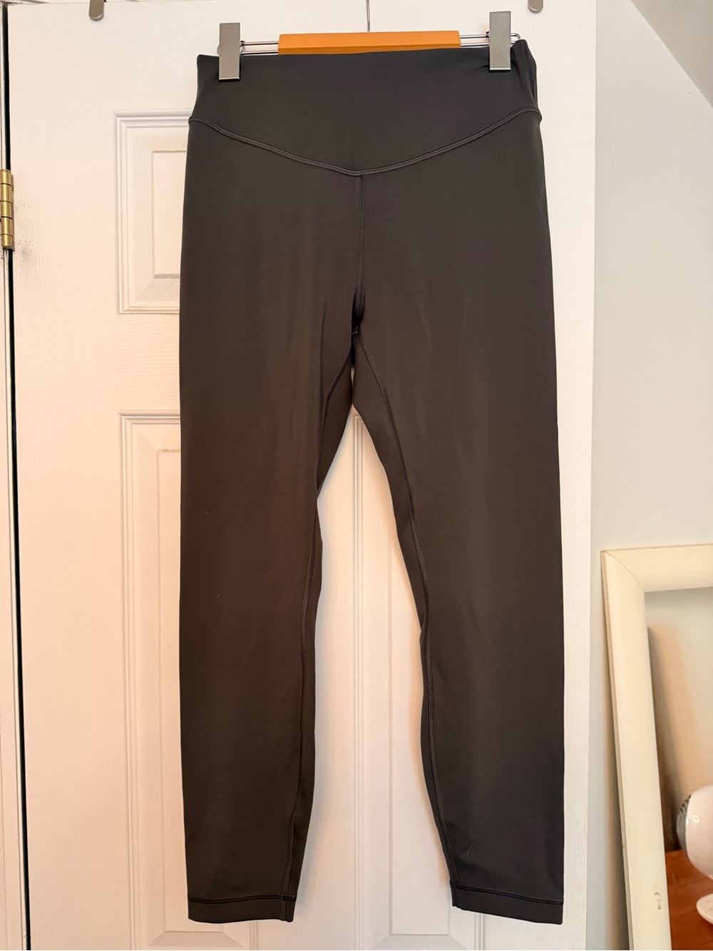 lululemon athletica Wunder Under Smoothcover high rise graphite grey leggings